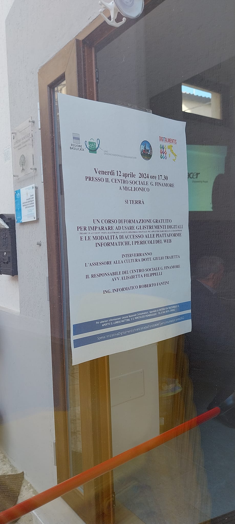 locandina evento miglionico