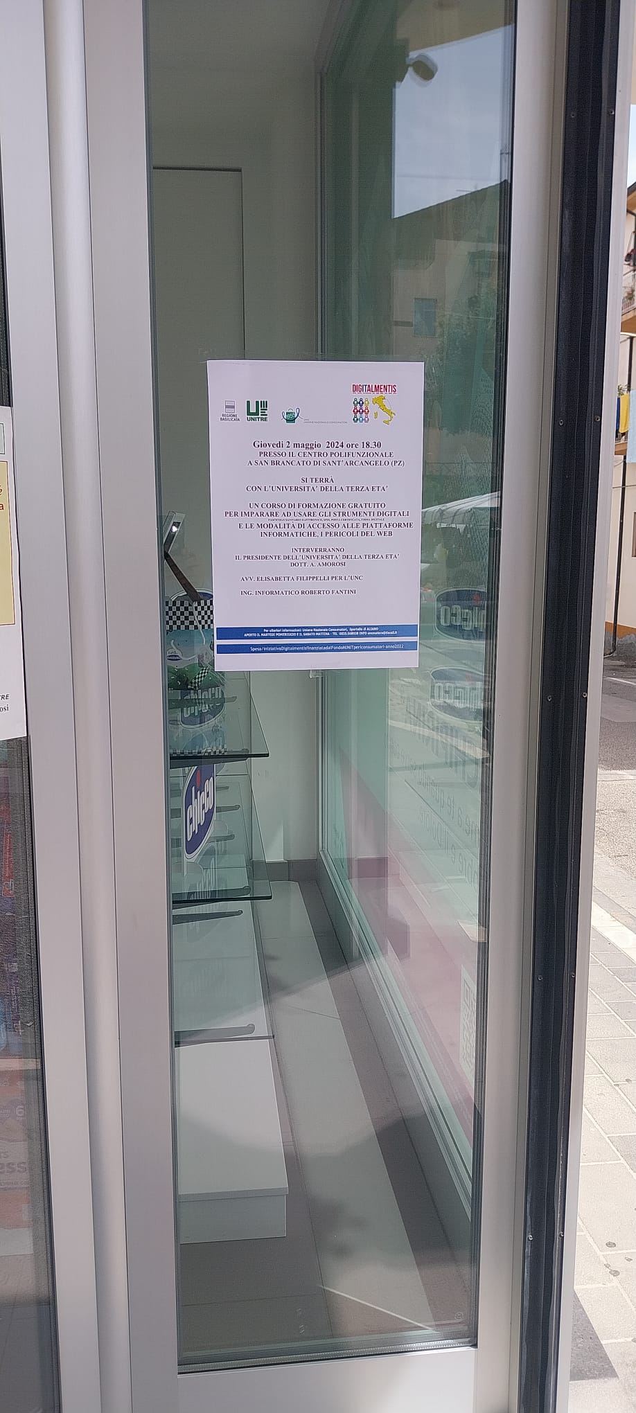 locandina evento digitalmentis a sant'arcangelo