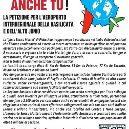 Petizione apertura aeroporto