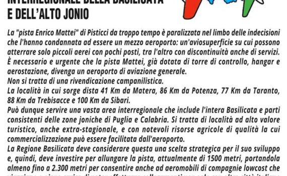 Petizione apertura aeroporto